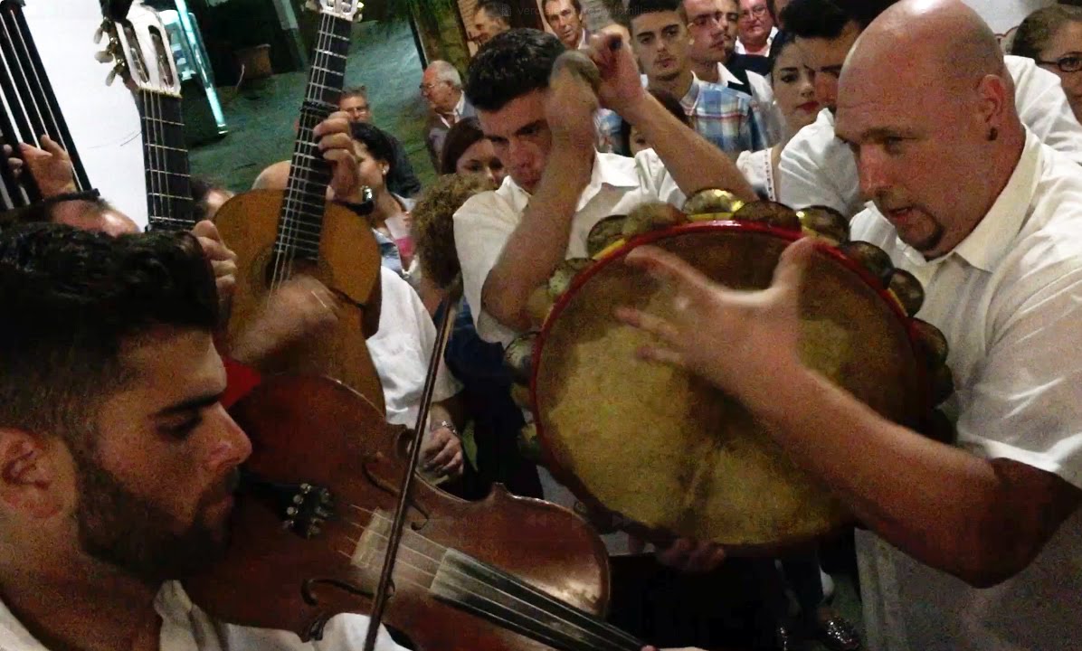 Jotrón y Lomillas. Panda de Verdiales. Comares (Málaga), 2016.