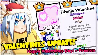 🏹 VALENTINES UPDATE in PET SIMULATOR 99 it is COMING this SUNDAY?! 😍