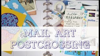 Mail Art - Postcrossing Postcards