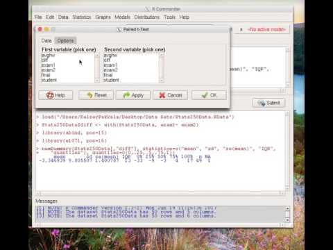 Paired Data in R