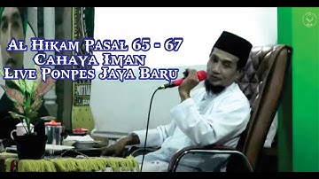 Live  Ponpes Jaya Baru (Al Hikam Pasal 65 - 67 Cahaya Iman )
