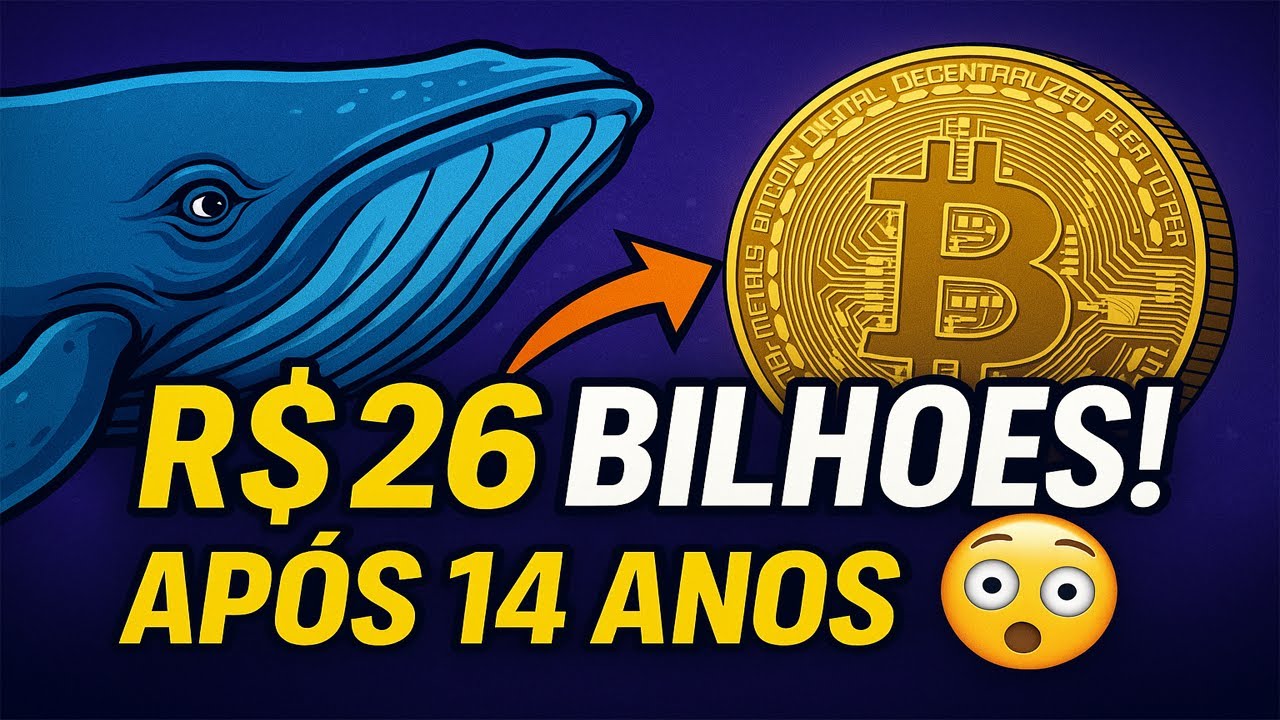 BITCOIN EM PÂNICO? BALEIA ATIVA TRANSAÇÃO BILIONÁRIA!