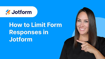 How to limit form responses in Jotform