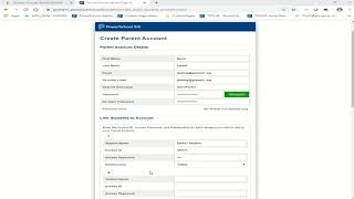 PowerSchool For Parents Account Creation