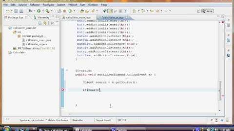 Java Tutorials Calculator   Eclipse  Part - 3/5