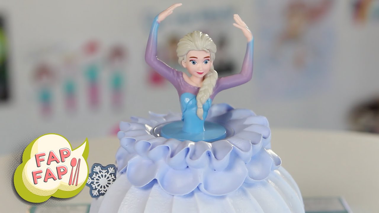 Baskin Robbins Elsa Frozen Ice Cream Cake YouTube