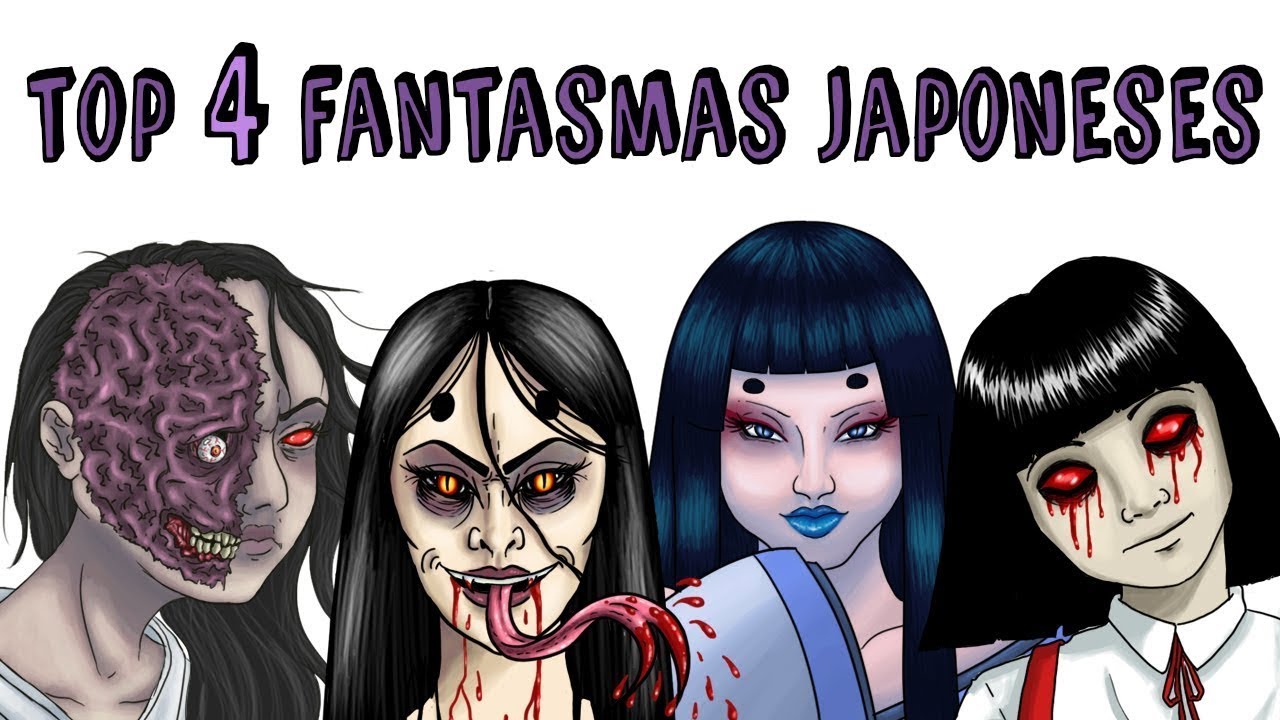 ⁣Top fantasmas japoneses CREEPYPASTAS | Draw My Life HANAKO-SAN, NURE-ONNA, OIWA, YUKI-ONNA