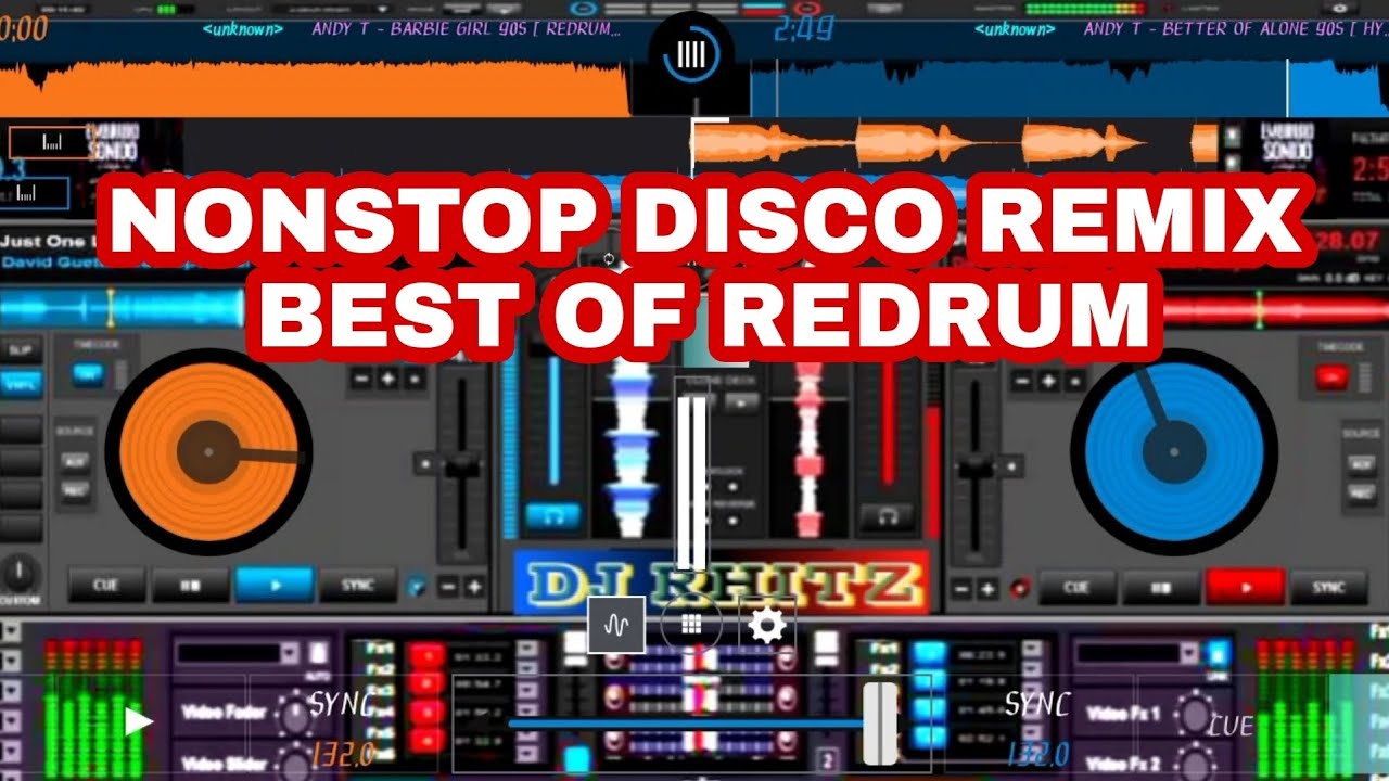 NONSTOP DISCO REMIX BEST OF REDRUM 132 BPM  DJ RHITZ RONDERO REMIX