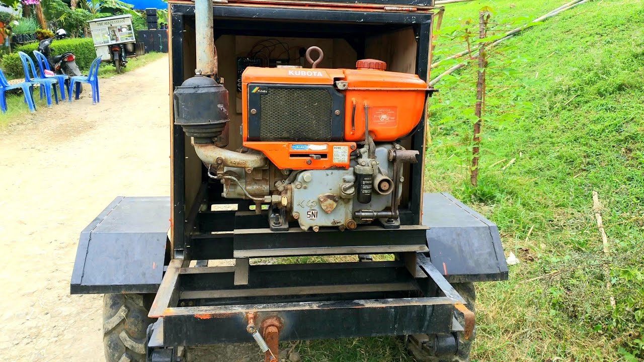 MESIN DIESEL KUBOTA SEBAGAI PENGGERAK GENERATOR LISTRIK MERK DENYO