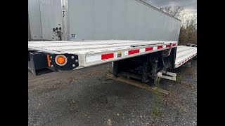 2024 Fontaine 53ft Drop Deck Trailer - Combo, Aluminum Floor, Rear Sliding Axle, Ramps, Toolbox
