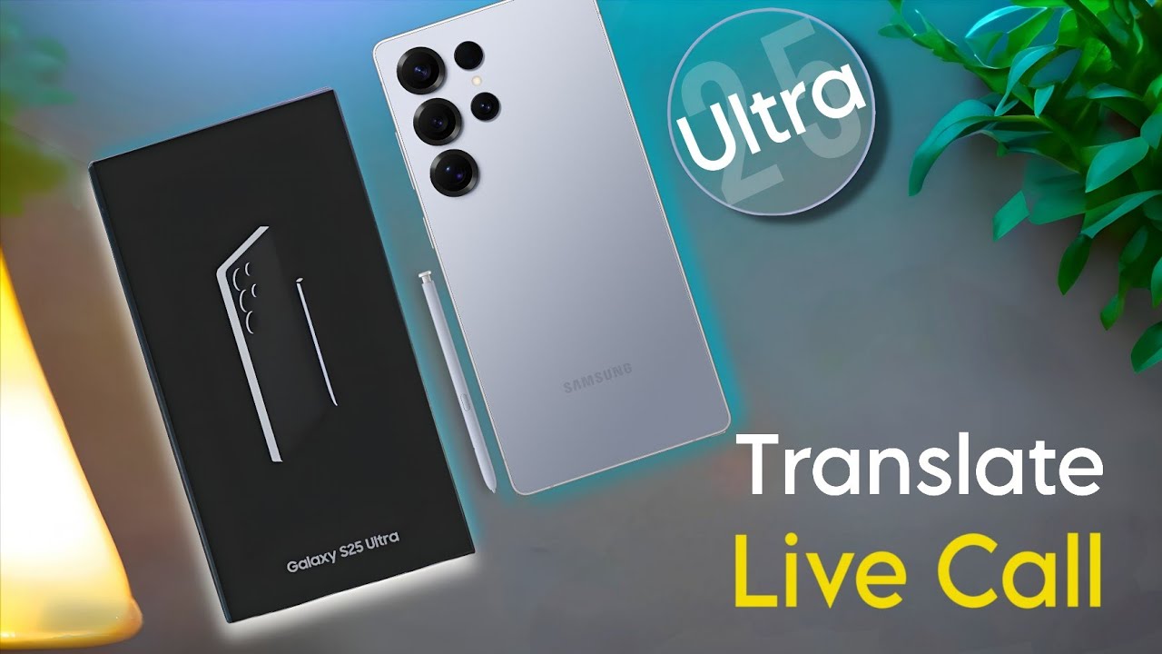 Как включить функцию AI Live Call Translate на Samsung Galaxy S25 Ultra, настройки AI Live Call T...