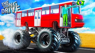 MONTAMOS o MONSTER BUS GIGANTE no THE LONG DRIVE MULTIPLAYER