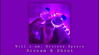 Will.i.am, Britney Spears - Scream & Shout (8D + slowed) | Use Headphones