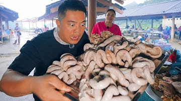 SAPA TV | TRỞ LẠI CHỢ PHIÊN CÁN CẤU CÙNG CHỦ TỊCH ĂN LÒNG LỢN, CHÂN GIÒ LỢN ĐEN DAI GIÒN SẦN SẬT