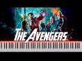 The avengers  main theme piano cover free midi