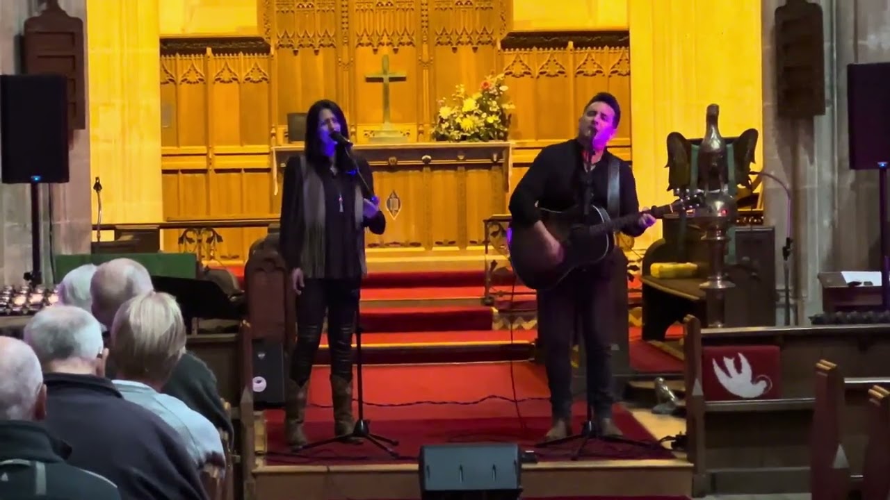 Opening the show at St Mary's Snettisham.