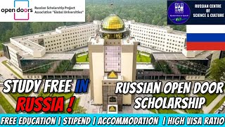 INTERVIEW WITH OPENDOOR SCHOLARSHIP WINNER | NOVOSIBIRSK STATE UNIVERSITY |STUDY FREE IN RUSSIA 2023