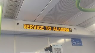Alamein Via Loop Service Metro Announcements