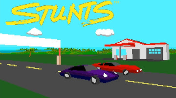 Stunts • Distinctive Software 1990 (PC DOS/Roland Sound)
