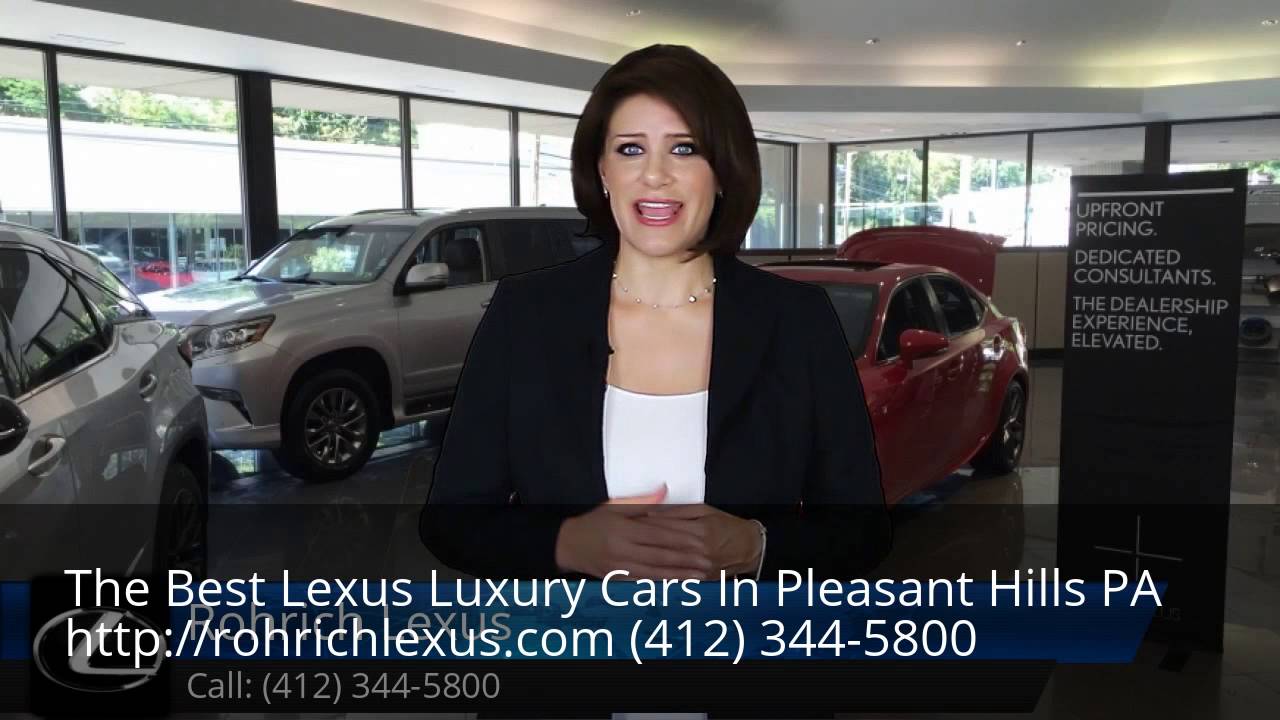 Lexus Luxury Cars Pleasant Hills PA YouTube