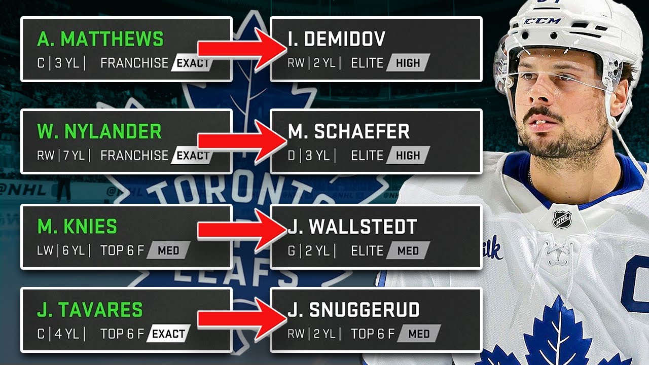 I Traded EVERYONE On The Toronto Maple Leafs For Rookies