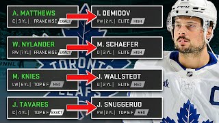 I Traded EVERYONE On The Toronto Maple Leafs For Rookies