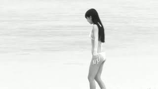 Marina Nagasawa (長澤茉里奈) Beach Close-Up (Noir Idols in Black & White)