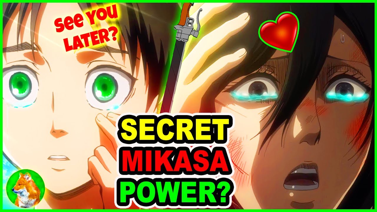 Insane Mikasa Twist Explained How Mikasa Ends Aot Attack On Titan Finale Theory Youtube