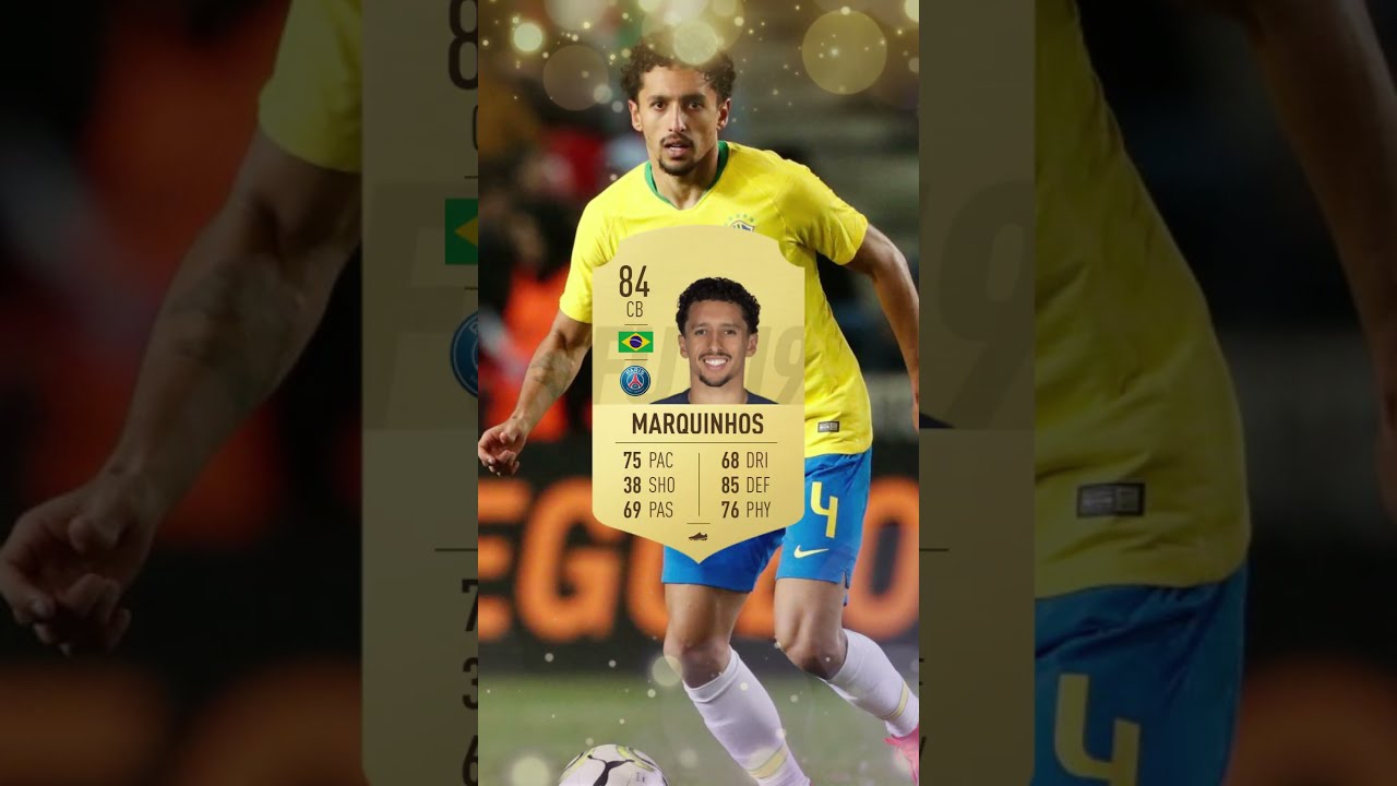 THE EVOLUTION OF MARQUINHOS IN FIFA ULTIMATE TEAM Marquinhos Fifaevolution Fut23 Fifa23 Shorts