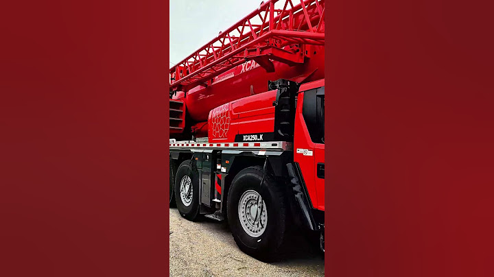 XCMG Crane | XCA250K in Korea