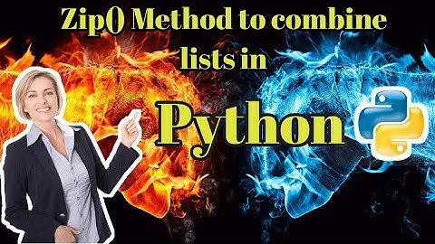 Merging two lists into a 2D list and a dictionary using zip() method in Python