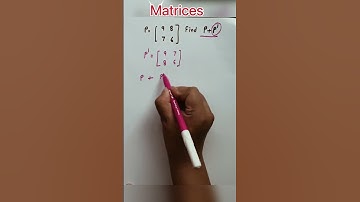 Matrices shorts series #maths #explore #viral #matrix #matrices #shorts