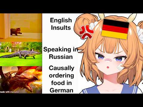 GERMAN VTUBER reacts to LANGUAGE MEMES... AGAIN!