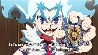 Beyblade Burst DB Dynamite Battle Episode 2 English Sub Lui vs Bell Season 6