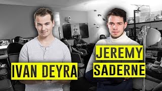 Ivan Deyra, Jérémy Saderne et James Romero