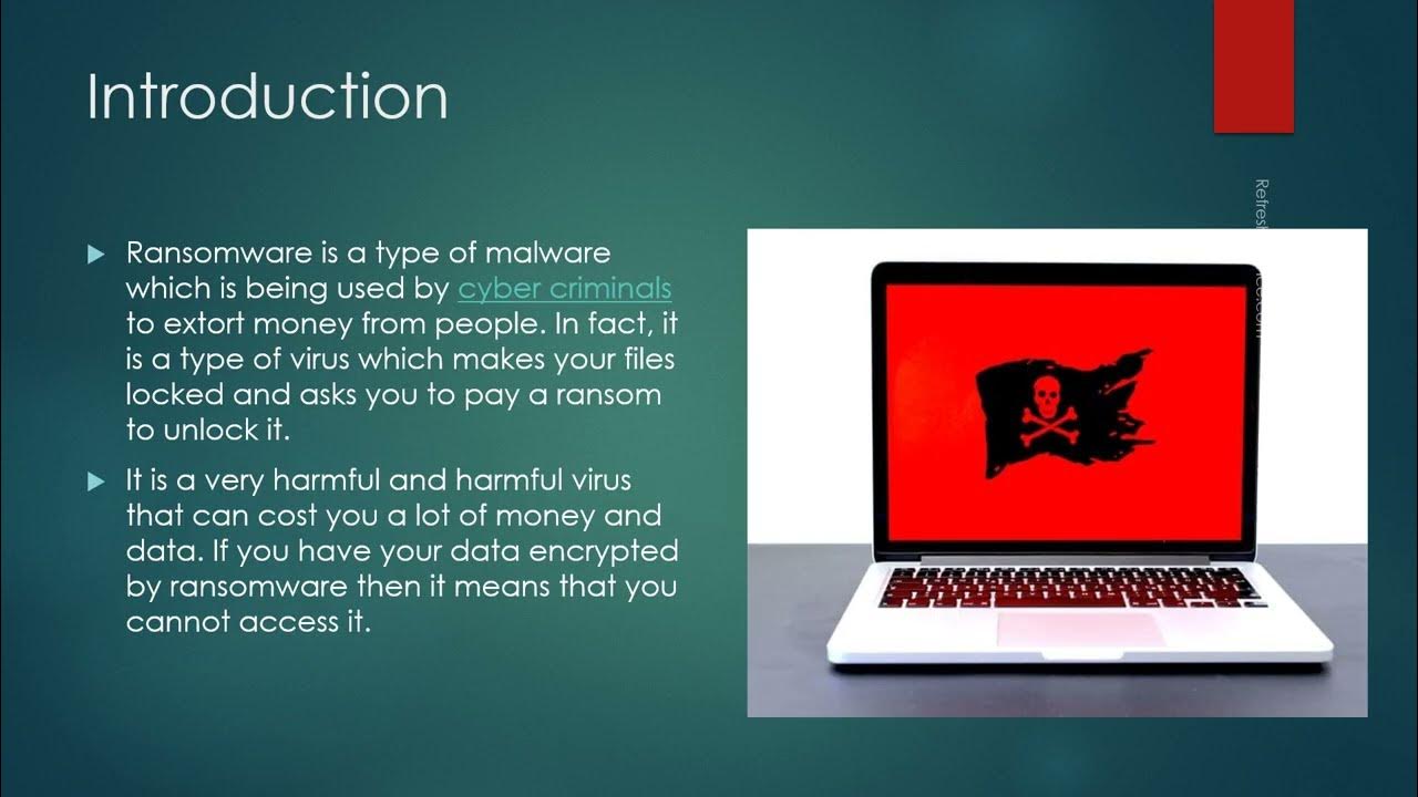 What is Ransomware PPT Presentation YouTube