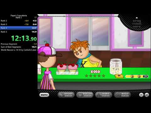 Rank 5 in 14:46 by mrhalf - Papa's Burgeria - Speedrun