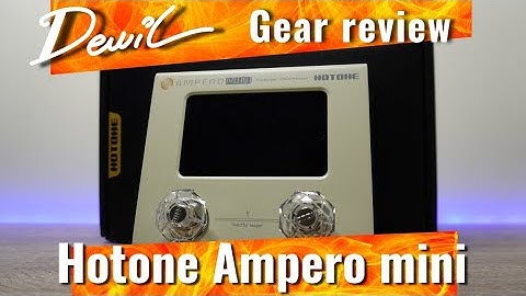 Hotone Ampero mini review