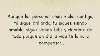 La clave para ser feliz  es? ser amable y hacer el bien. @Frasesw @historiasyreflexiones1240