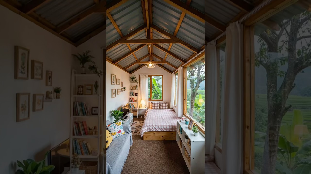 Renovate an old room into your dream bedroom.