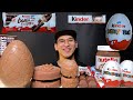 ASMR CHOCOLATE icecream Kinder Nutella Magnum Googoo Tico Deseert Mukbang 초콜릿 아이스크림 매그넘 디저트 먹방