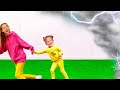 Дождик дождик уходи - Детская Песня | Майя и Маша
