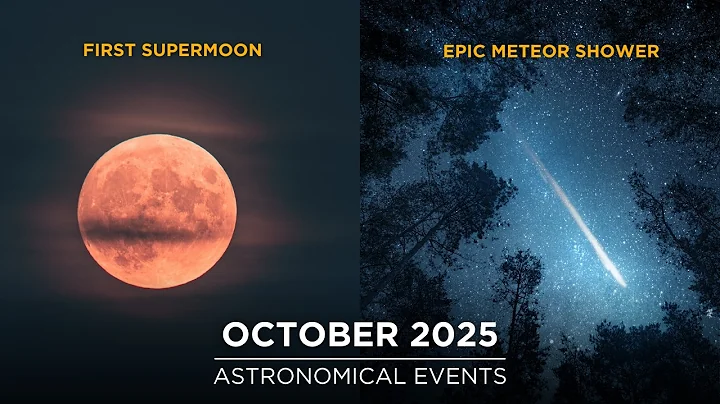 Don't Miss These Astronomy Events in October | Supermoon | Meteor Showers | Comet 3I/ATLAS