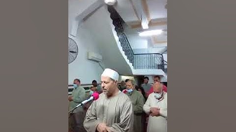 الشيخ ابو الفتوح حسن عبده صلاة الفجر من مسجد المغربي سورة الحج