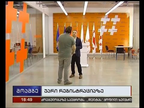 ვაშაძის \"ახალი საქართველო\" პოლიტიკურ პარტიად რეგისტრაციას ამ დრომდე ვერ ახერხებს