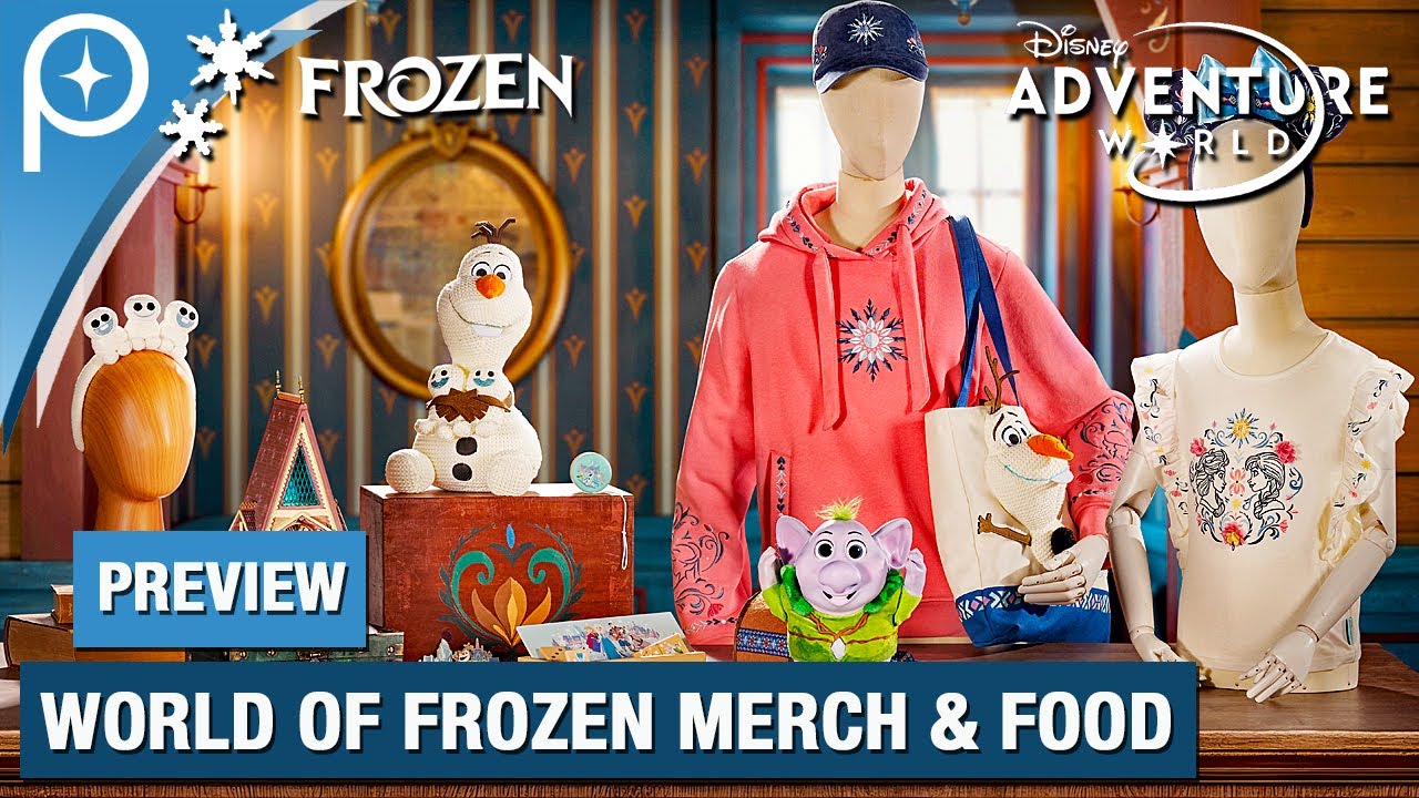 💫 PREVIEW | Food & Merch at World of Frozen at Disney Adventure World in Disneyland Paris 2026
