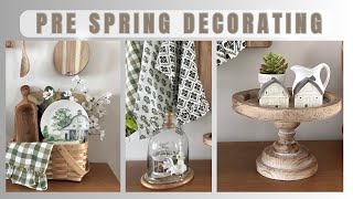 Pre Spring Decorate With Me Farmhouse Cottage Style Home Decor