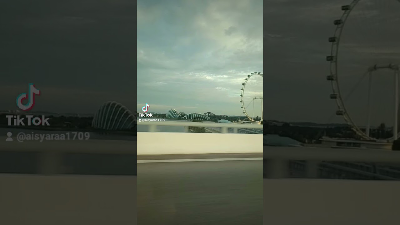 Singapore Benjamin sheares bridge 🌉