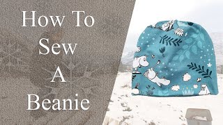 How to Sew Beanie | Tutorial | DIY | Sewing Pattern