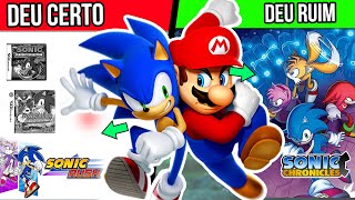 Sonic: dos consoles aos telões